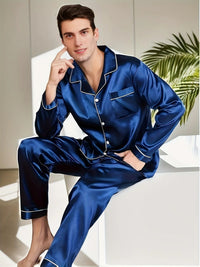Men's Satin Pajamas – Adrian