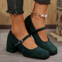 Suede Pumps with Buckle – Lena Oktoberfest 2025