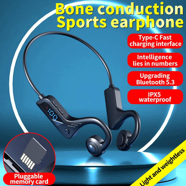 Bone conduction open wireless headphones – Audyra