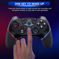 Wireless Switch Controller mit Hall-Effekt Joysticks und Turbo-Funktion – Nexora