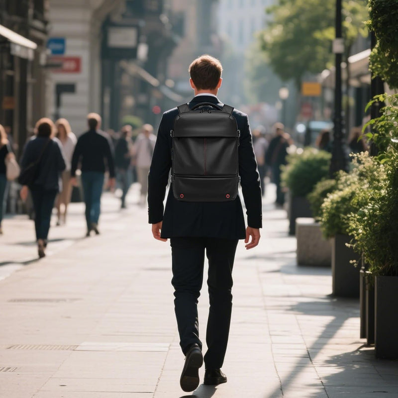 Erweiterbarer und wasserdichter Reiserrucksack mit Vakuumkompression – Arvid