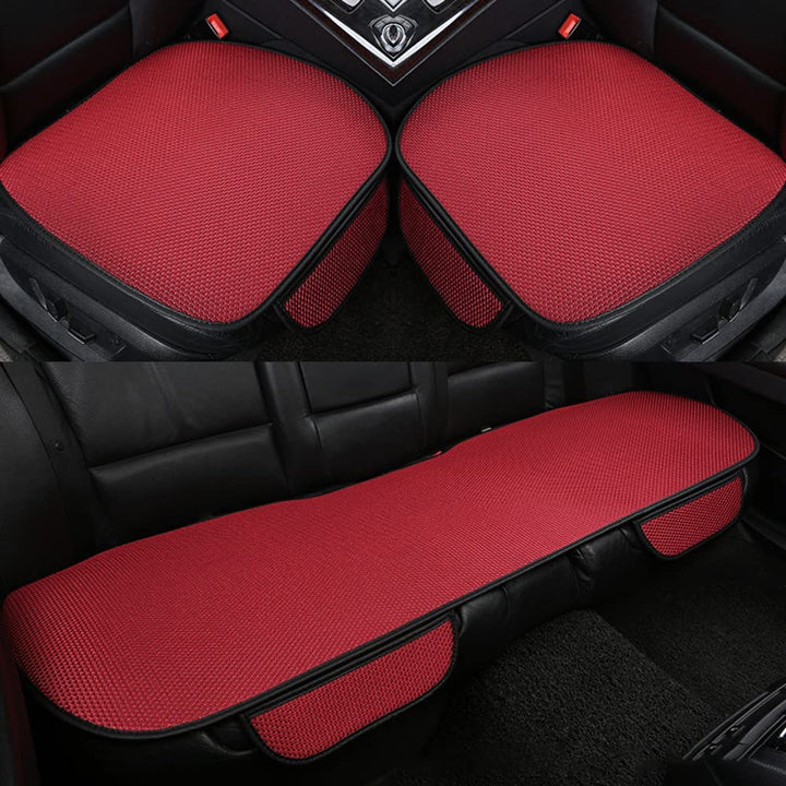 Funda de asiento para niños de coche antideslizante de 3 piezas con efecto masaje – CoolRide
