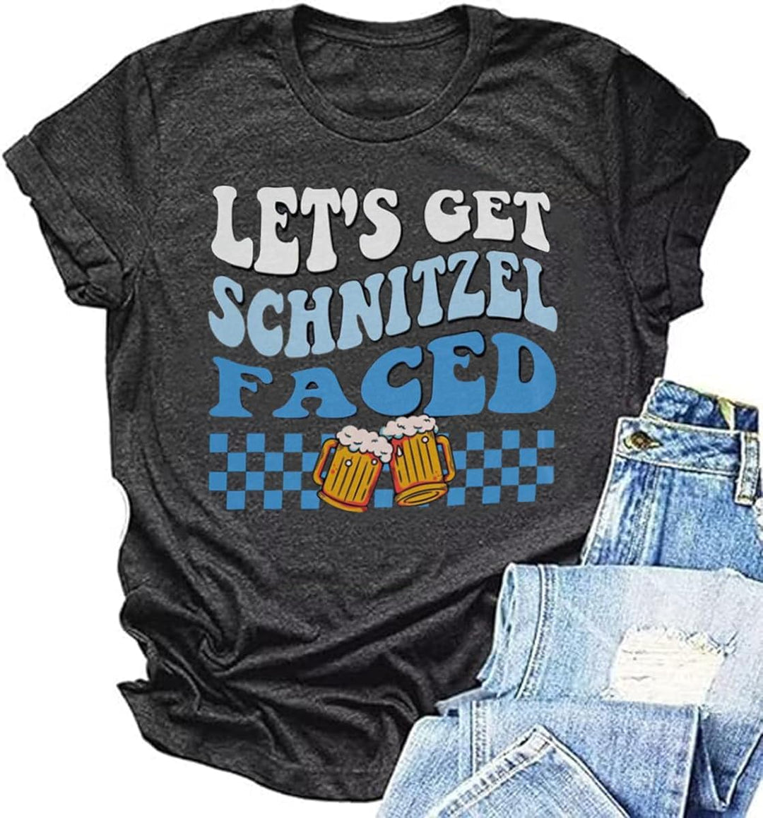 Camiseta de manga corta para mujer – Saskia Oktoberfest 2025