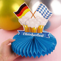 Honeycomb Table Decoration Set of 3 – FestFreude Oktoberfest 2025