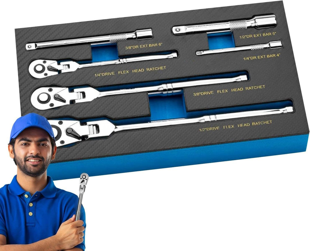 Flexible Ratchet Wrench Set – Durotorq