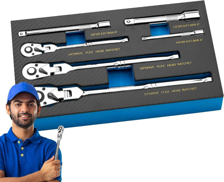 Flexible Ratchet Wrench Set – Durotorq