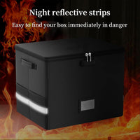 Fireproof Storage Case for Vinyl Records – Waterproof Organizer for 150+ 12-Inch Vinyl Records – Arcion