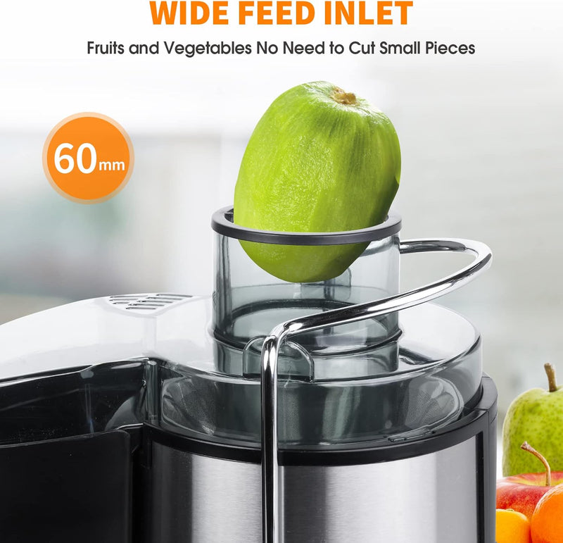 Kaltpresssaftpresse mit 3 Geschwindigkeiten – JuicePro