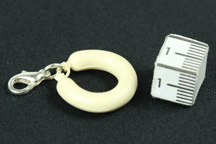 White Sausage Charm Pendant (2-piece Set) – White Sausage Duo Oktoberfest 2025