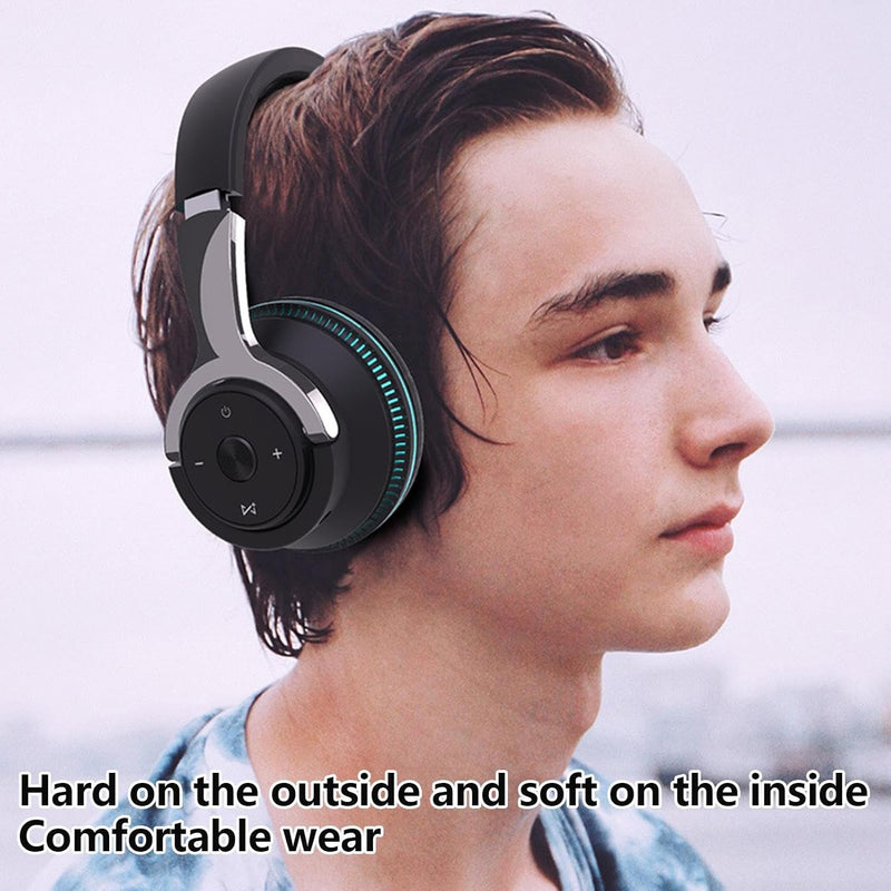 Faltbares kabelloses Headset mit RGB-Lichtern – Sonvix (1+1 GRATIS)
