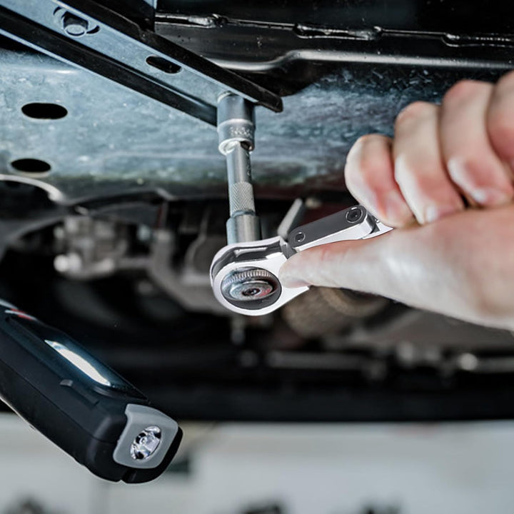 Double Drive Flex Head Ratchet Wrench – Torvex