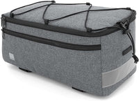 Bolsa de bicicleta aislada de 8L para portaequipajes trasero con correa para el hombro – Trevilo