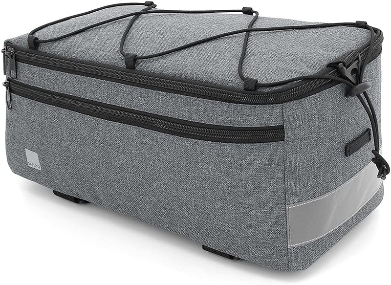 Bolsa de bicicleta aislada de 8L para portaequipajes trasero con correa para el hombro – Trevilo