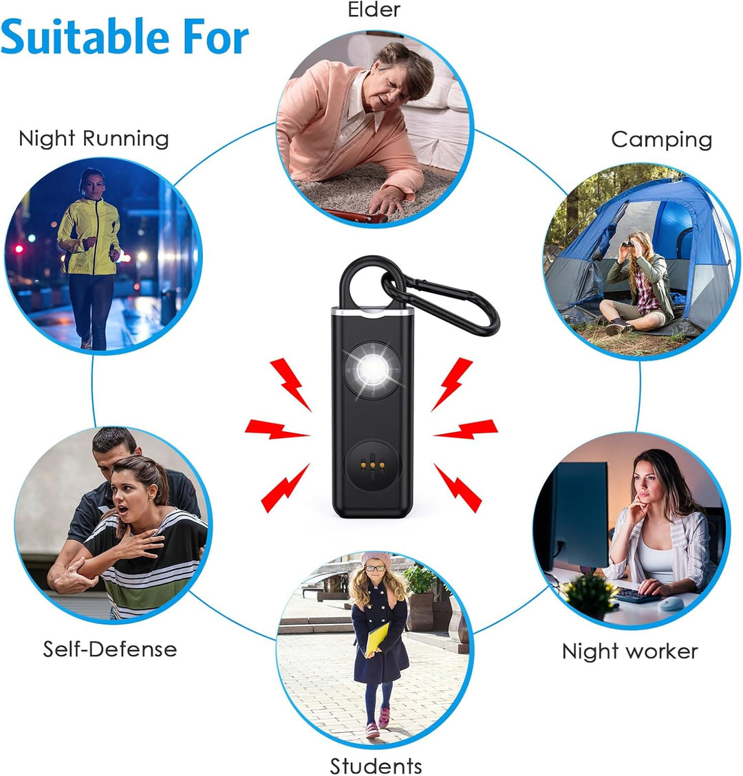 Persönlicher Alarm Schlüsselanhänger 1+1 GRATIS – Veyora