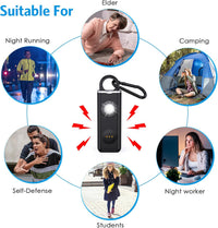 Persönlicher Alarm Schlüsselanhänger 1+1 GRATIS – Veyora