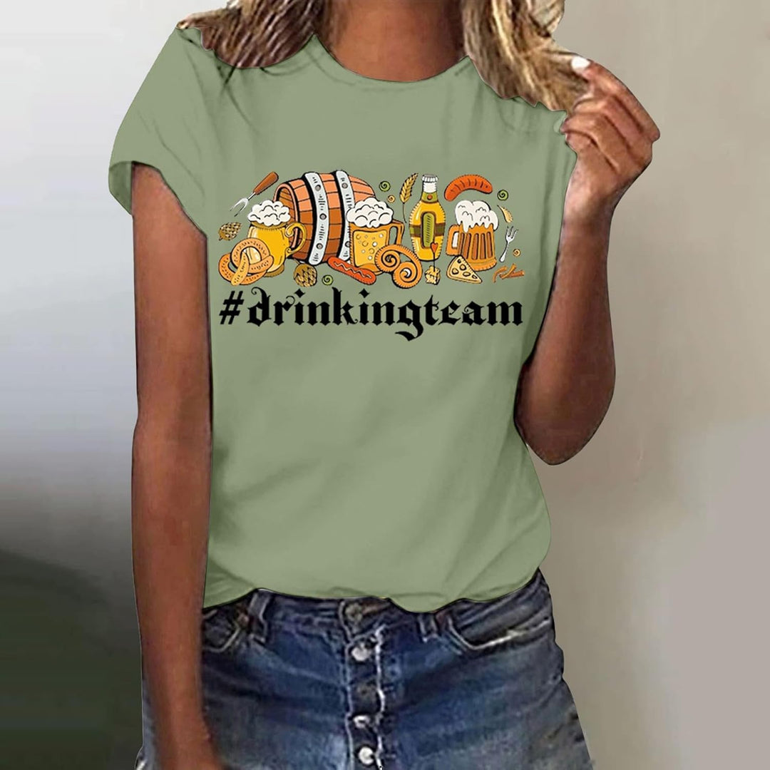 Damen Print T-Shirt – Veronika Oktoberfest 2025