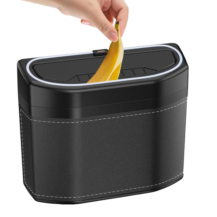 Odor-proof Car Trash Can with Touch Light – Lurevo