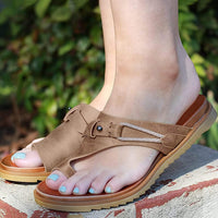 Orthopedic summer sandals with open toe area – Ziva