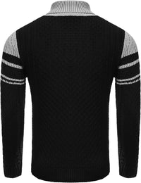 Casual Knitted Men's Turtleneck - Sander