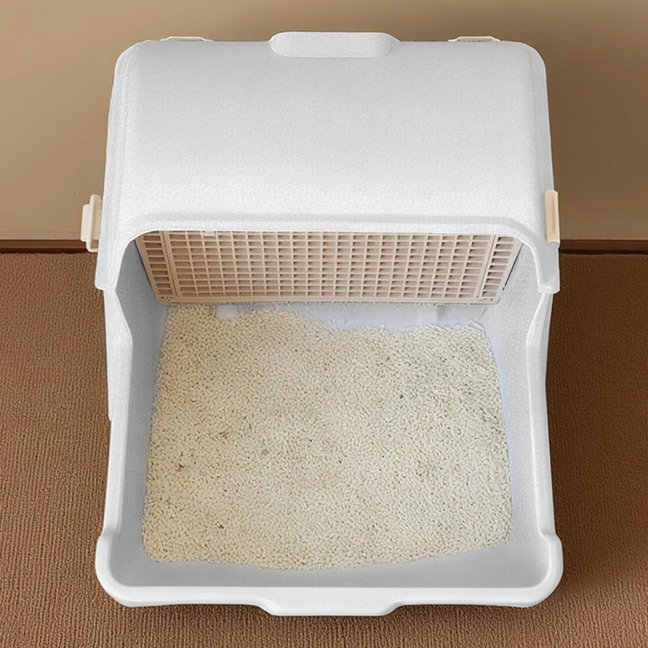 Automatische geruchlose Katzentoilette mit offenem Design – Felvora