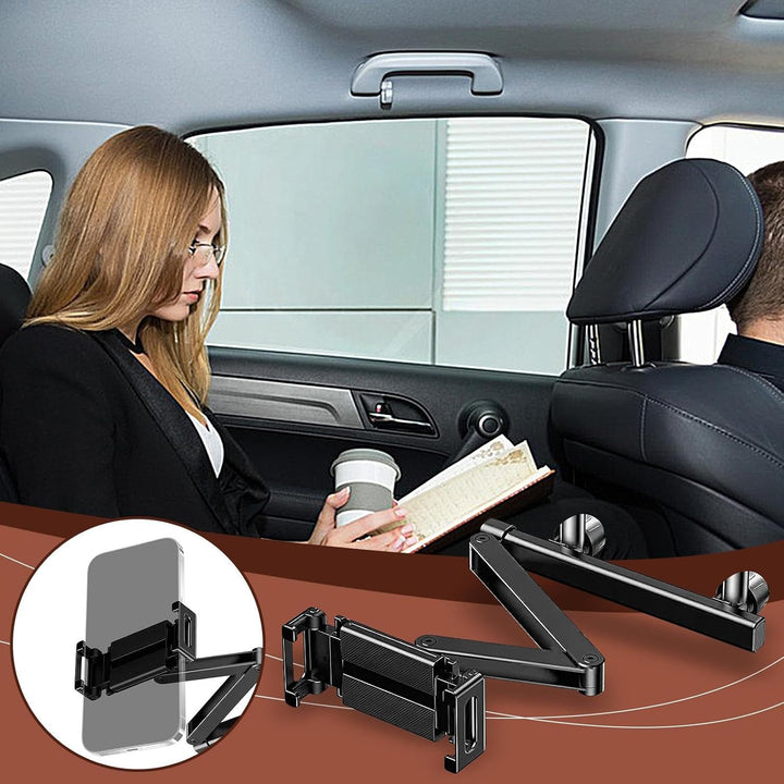 Auto nakkestøtte nettbrett-holder – justerbar 360° baksetetelefon- og nettbrett-holder – Movira