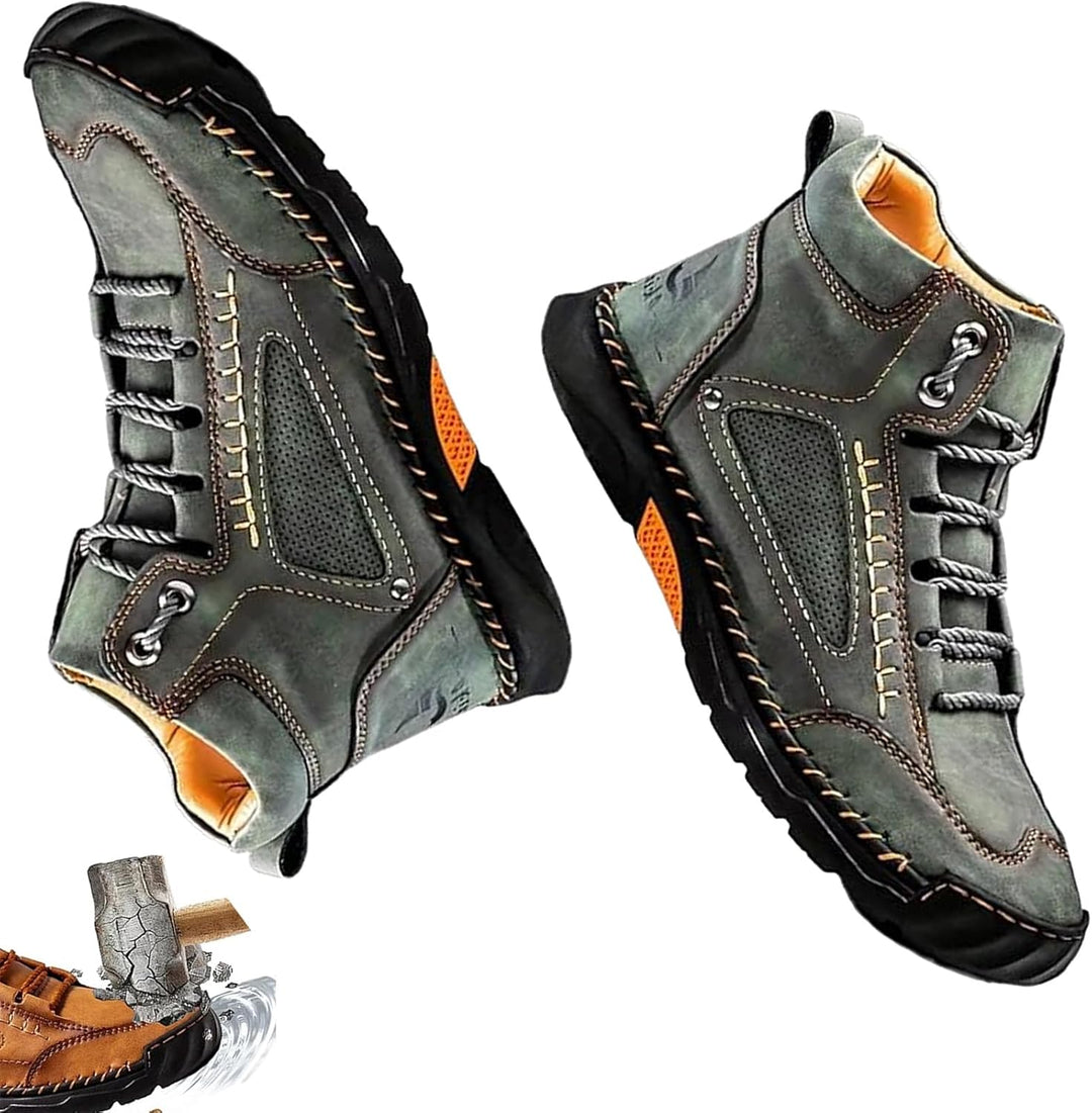 Handcrafted Waterproof Orthopedic Boots for Men – Arch Support and Non-Slip Soles – Renvar