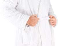 Komfortabel herre fleece badekåbe - Harry