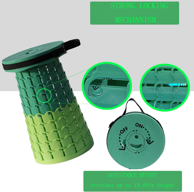Kollapsible Hocker mit Polster – SitMax