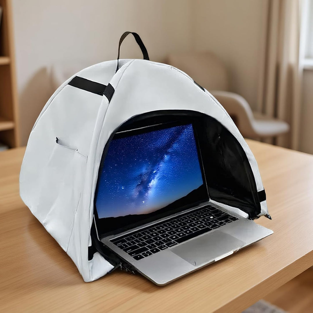 AA OOS Laptop Sun Shade – Foldable Anti-Glare Privacy Tent for 13–16" Devices – Travory