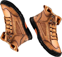 Handcrafted Waterproof Orthopedic Boots for Men – Arch Support and Non-Slip Soles – Renvar