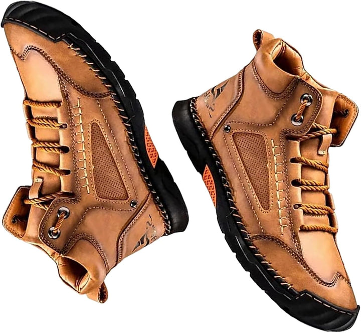 Handcrafted Waterproof Orthopedic Boots for Men – Arch Support and Non-Slip Soles – Renvar