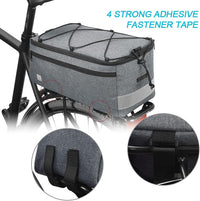 Bolsa de bicicleta aislada de 8L para portaequipajes trasero con correa para el hombro – Trevilo