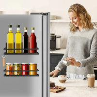 No-Drill Magnetic Spice Rack Set – Vespera
