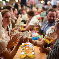 Honeycomb Table Decoration Set of 3 – FestFreude Oktoberfest 2025