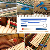 Set profesional de afinación de piano de 16 piezas con funda de almacenamiento – Arvena