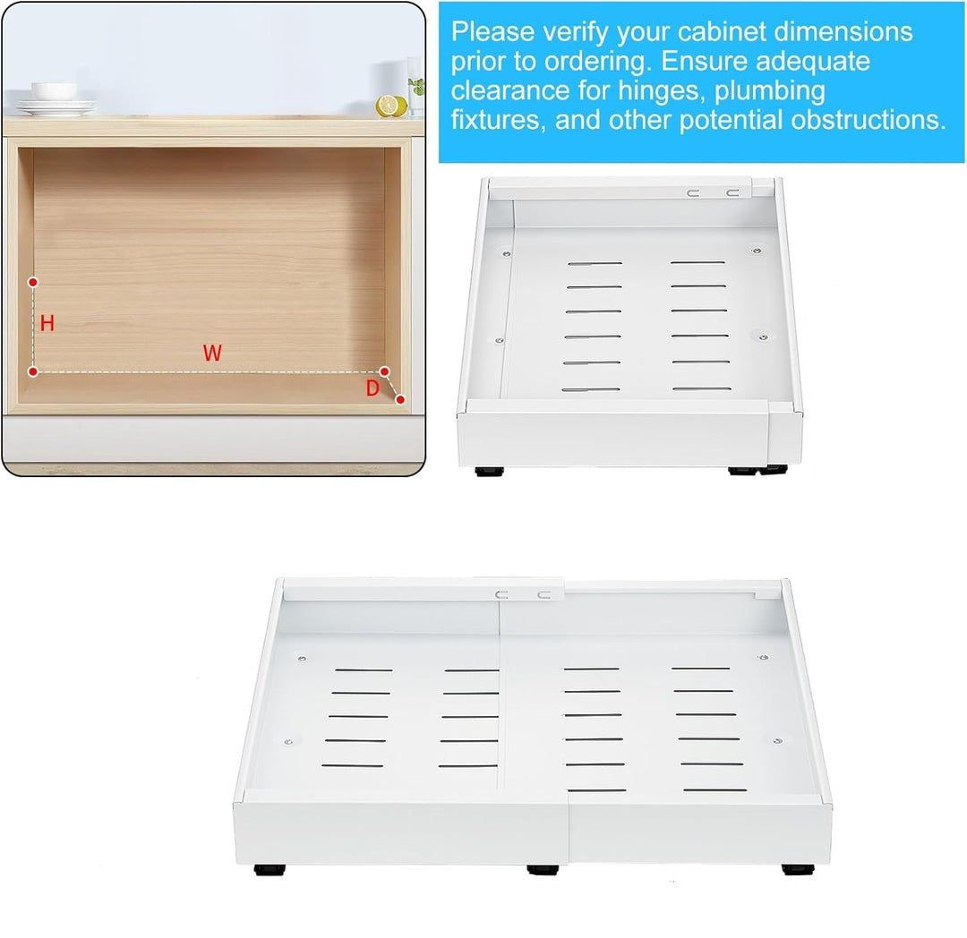 2-Pack Extendable Drawers for Cabinets – StoreEase