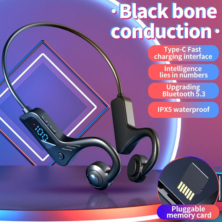 Bone conduction open wireless headphones – Audyra