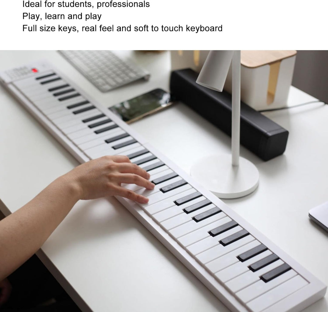 61-Tasten faltbares digitales Klavier mit Aufnahme- und Wiedergabefunktion – Meliora