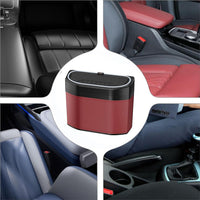 Odor-proof Car Trash Can with Touch Light – Lurevo