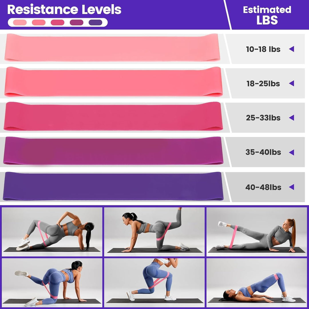 9-piece Pilates set for home with ring, ball, bands, and non-slip socks