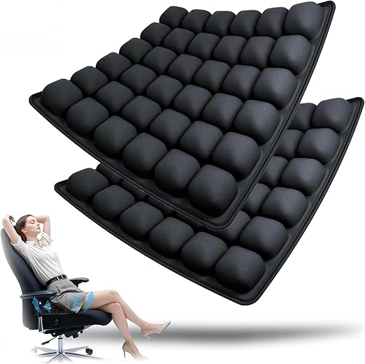 Inflatable travel pillow with ergonomic pressure relief – AirComfort