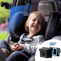 Baby mirror with 1080P camera & 4.3'' screen – Solvian