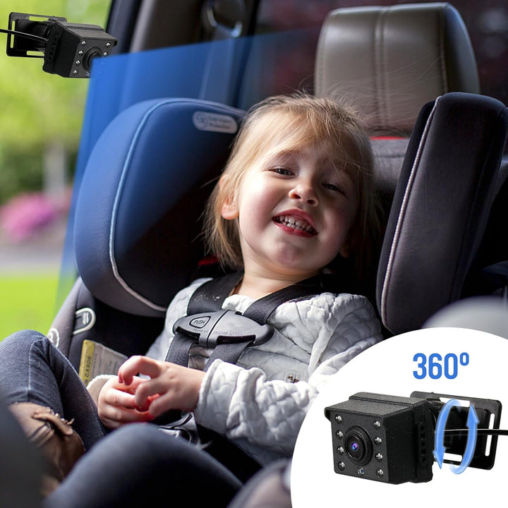 Baby mirror with 1080P camera & 4.3'' screen – Solvian