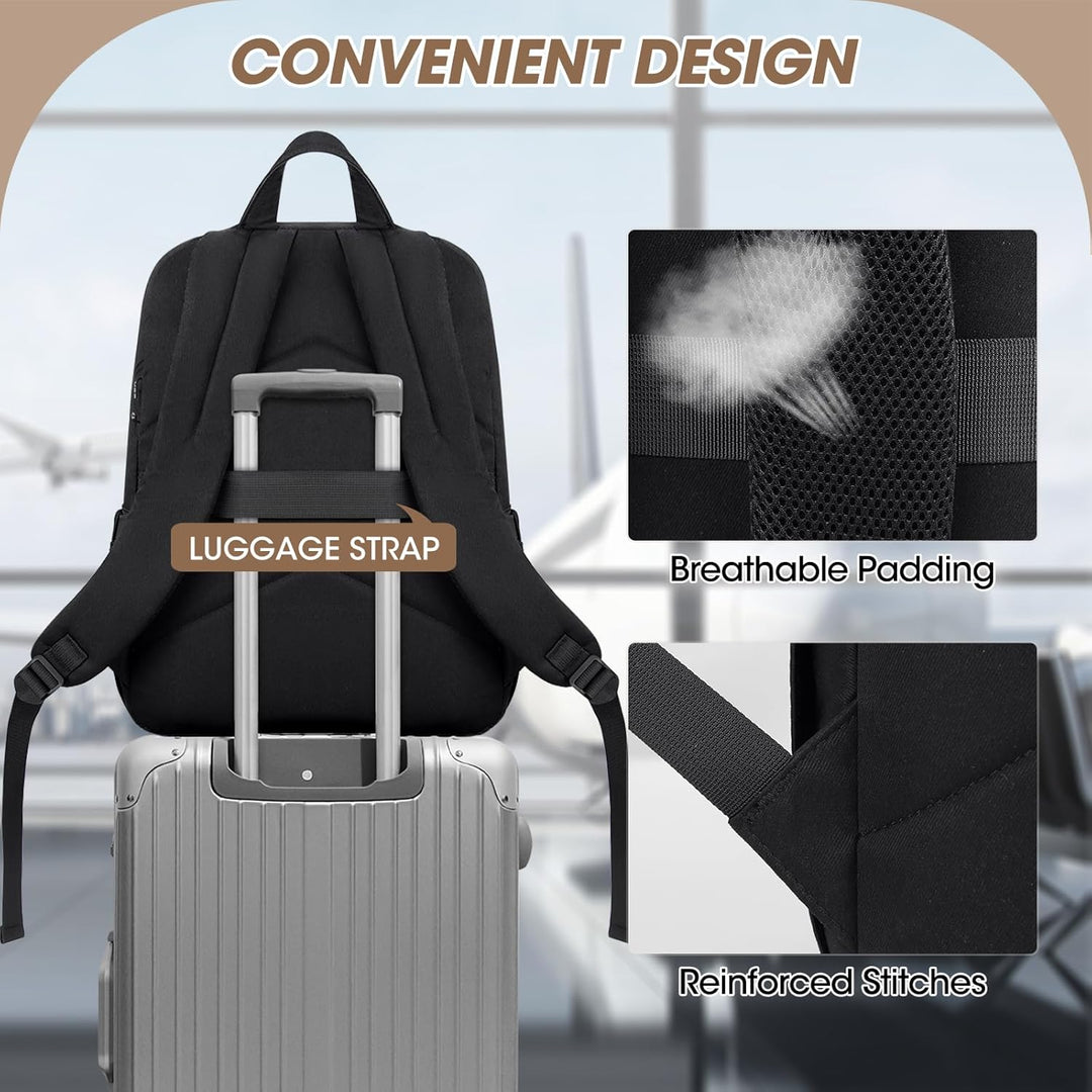 Mochila ligera de viaje y escolar de 39,6 cm