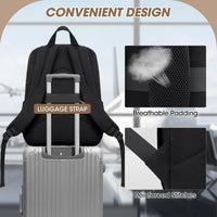 Mochila ligera de viaje y escolar de 39,6 cm