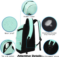 Dun 15.6" Travel and Work Laptop Backpack with Organizer Compartments