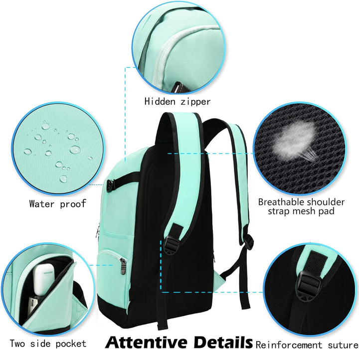 Dun 15.6" Travel and Work Laptop Backpack with Organizer Compartments