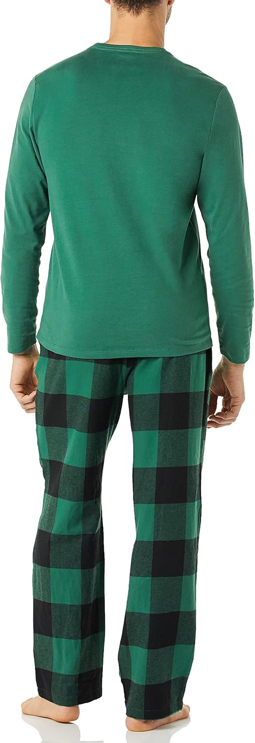 Blødt Herre Flannel Pyjamasæt - Gomez