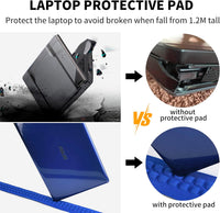 Vanntett reiselaptop-ryggsekk med USB-tilkobling og organisert oppbevaring