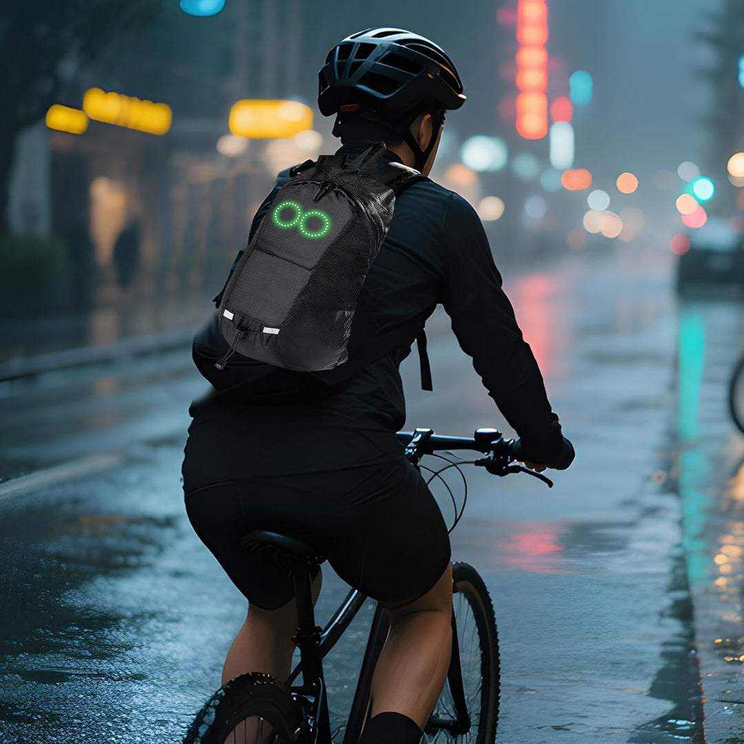 LED Travel Backpack – Waterproof Glowing Backpack with Audio-Responsive Glow – Nexora